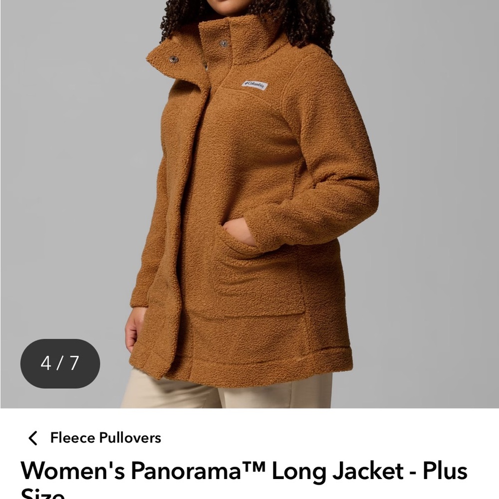 Columbia Women's Brown Teddy Jacket